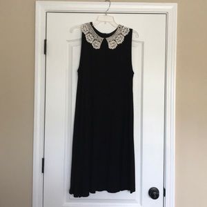 ASOS Crochet collar neck swing dress